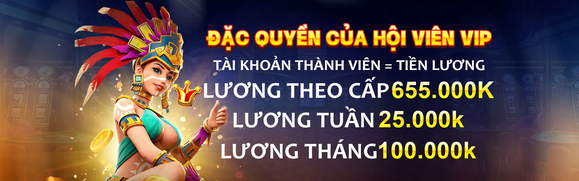 Hình ảnh chính chương trình VIP 789clup link mới với các biểu tượng đặc quyền sang trọng